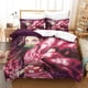 thumbnail image 3 of Kama-do Demo-n 3-Piece Duvet Cover Set Bedding Set Ultra Soft Reversible Breathable 3D Printed Microfiber Comforter Protector Zenitsu Agatsuma Slayer Bed Cover Set Pillowcase Twin, 3 of 5