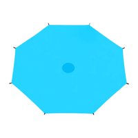 Ioensy - Cubierta Para Sombrilla De Trampolín Para Patio Trasero, Color Azul, Protección Solar Para Trampolín De 3,66 M