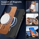 thumbnail image 4 of Magnetic Slim Case for Xiaomi Redmi 12 with Camera Guard & Anti-Scratch Back Brown, 4 of 6
