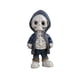 thumbnail image 2 of Figura De Esqueleto De Halloween De Dibujos Animados, Estatua De Resina Para Barras, Azul Oscuro, 2 of 5