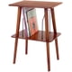 thumbnail image 2 of Soporte para tocadiscos Crosley Manchester con almacenamiento de vinilo, 2 of 3