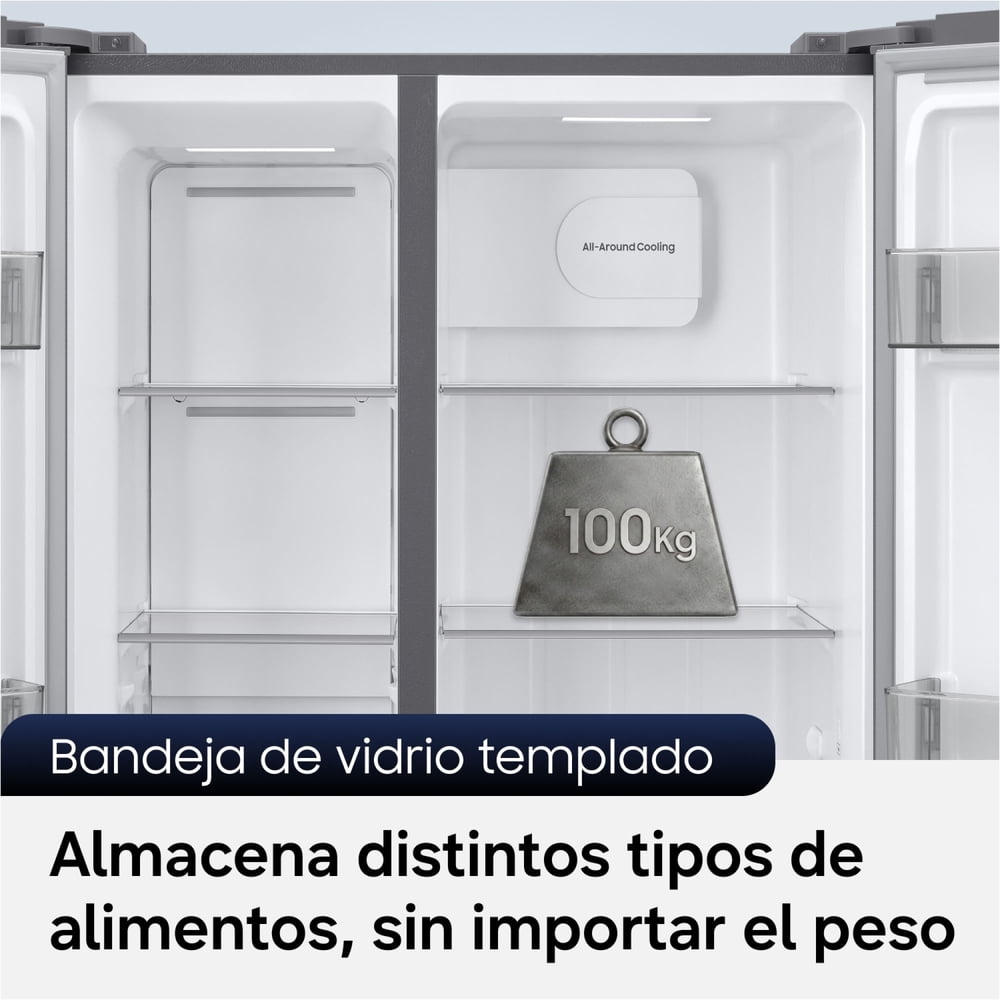 Refrigerador Samsung Side by Side No Frost / RS40H53XDTZS 529 Litros, foto 10
