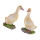 thumbnail image 3 of 2 unids jardín regalo granja resina animal ornamento estanque agua pato parado amarillo, 3 of 5