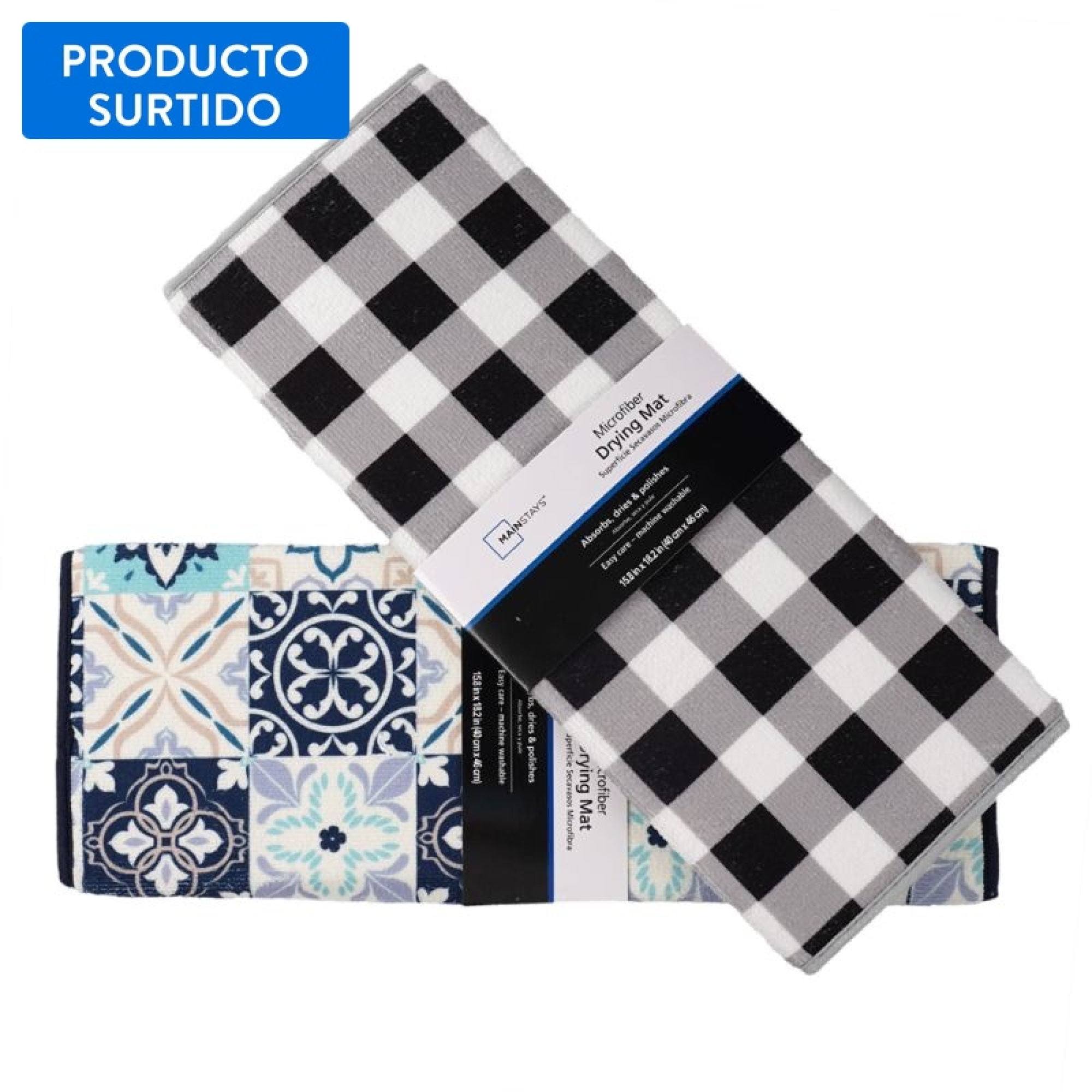 Secavasos Microfibra 40 X 46 Cm, Producto Surtido 1 Un Mainstays