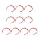 thumbnail image 2 of Pulsera Deslizante de Nailon Ajustable de 10 Hebras Que Hace Una Pulsera de Cordón Trenzado de 8,9 Pulgadas (22,5 Cm) , Rojo Argenta, 2 of 5