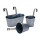 thumbnail image 5 of 3 Macetas Colgantes Con Riel Para Patio, Interior Y Exterior., 5 of 5