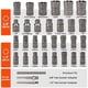 thumbnail image 3 of Extractor de Pernos THINKWORK 32 Piezas Acero Cromo Molibdeno, 3 of 3