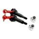 thumbnail image 3 of Eje de unión de unidad de metal de 2 piezas para 1/28 WLtoys K969 K989 P929 RC Car Red, 3 of 5