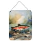 thumbnail image 1 of Letrero metálico de aluminio para colgar en pared o puerta Caroline's Treasures Trout, 30 x 40 cm, 1 of 3