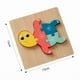 thumbnail image 2 of Puzzle Rompecabeza De Madera Encaje Didactico 15x15cm Niños, 2 of 3