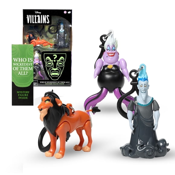 Figuras coleccionables Bulls I Tys Villanos de Disney, paquete de 4