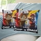 thumbnail image 3 of Chip y Dale: Al Rescate Fundas de almohada de terciopelo con tema, regalos de funda de almohada, decoración para el hogar, cojín de lanzar, regalo de cumpleaños para fans y parejas.66*66cm., 3 of 6