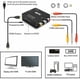 thumbnail image 5 of Adaptador RCA a HDMI, convertidor AV a HDMI, adaptador AV a HDMI, compatible con 1080P con cable de carga USB, cubierta para PC/Nintendo/Xbox/PS4/PS3/TV/STB/VHS/VCR/, 5 of 5