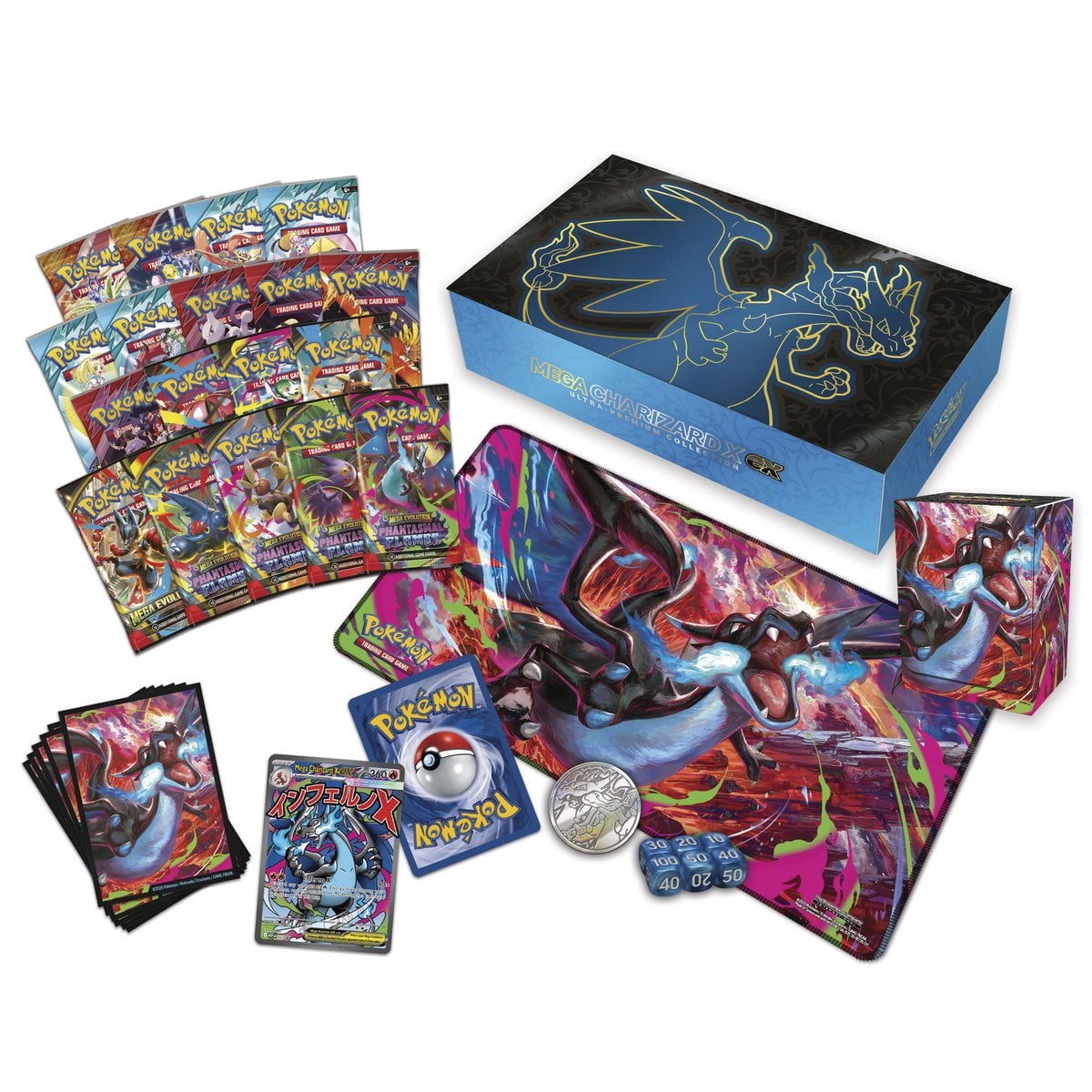 Pokemon - Pokémon Tcg Mega Charizard X Ex Ultra Premium Español