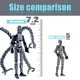 thumbnail image 2 of Figura de acción VZNYBL Titan13 robot articulado de 18 cm, 2 of 7