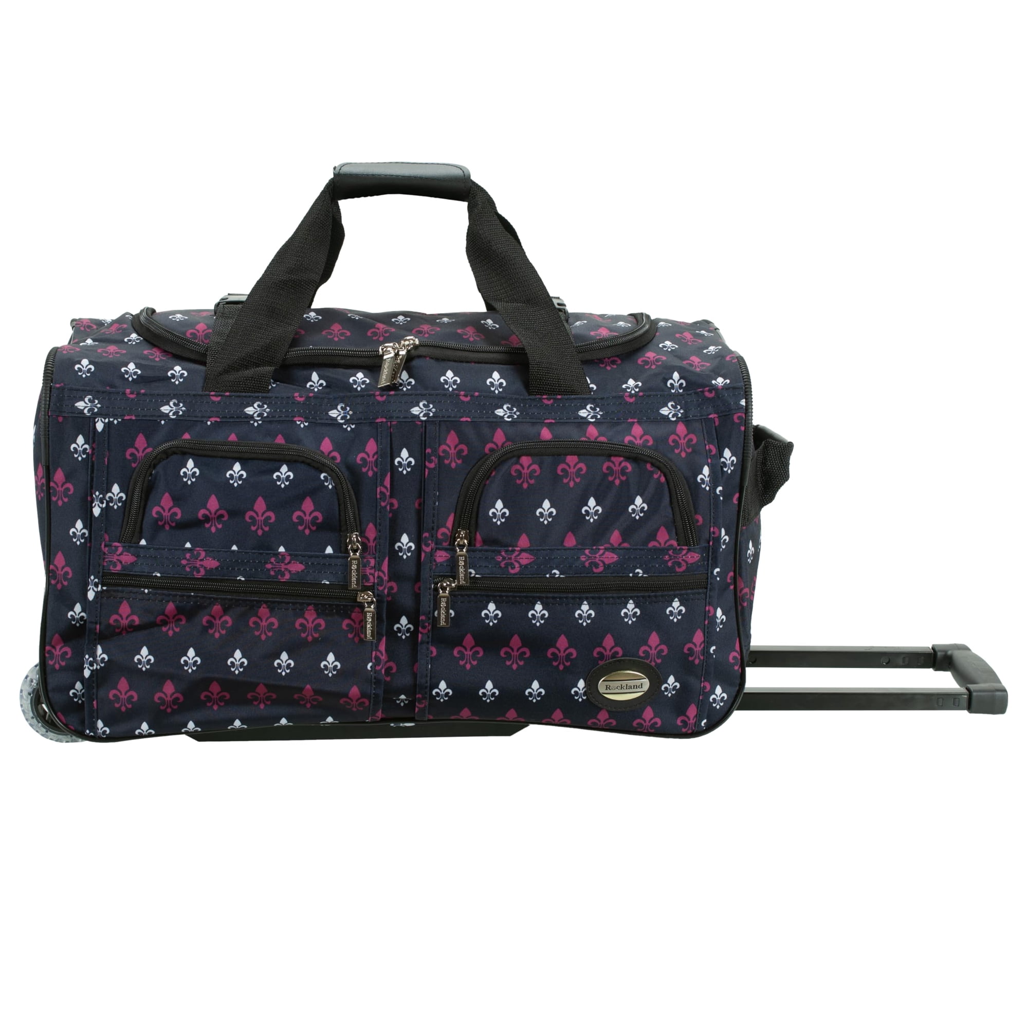 Bolsa De Lona Rodante Rockland Icon Con Ruedas Extra Grandes