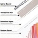 thumbnail image 3 of Cuaderno de Dibujo Prudiut Pack de 12, 8.5 x 11 in, 100 g/m², Espiral, 3 of 3