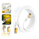 thumbnail image 1 of Cable De Red Cat8 Utp Oro 24k 20mts Wifi7 40gbps Sftp, 1 of 3