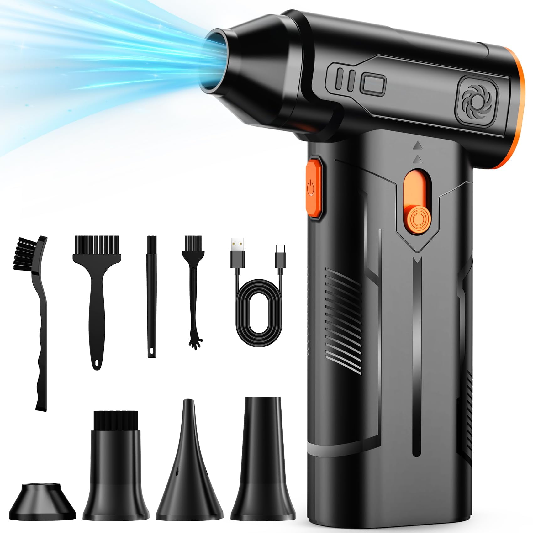 Plumero Eléctrico Troizo 130000 Rpm Con Motor Sin Escobillas