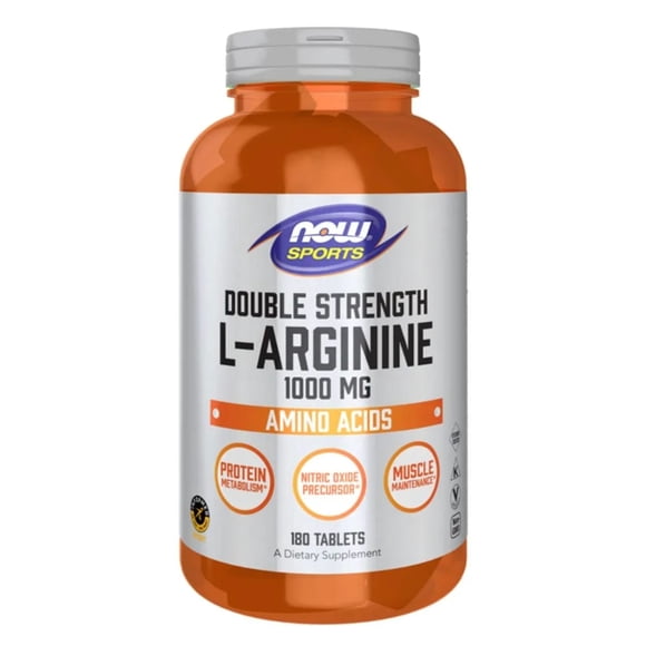 L-Arginine 1000mg 180 tabletas - Now Foods
