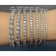 thumbnail image 4 of Pulseras de Tenis de 3-5 Mm para Mujer Corte Redondo Clásico Pulsera de Diamante de Oro Simulado Pulseras de CZ Chapadas en Oro de 18K para Mujer Boda Nupcial Graduación Joyería Pulseras, 4 of 5