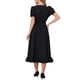 thumbnail image 3 of INSPIRAR CHIC Vestido Victoriano para Mujeres Traje Renacentista Vestido Midi con Cintura Fruncida y Volantes S Negro, 3 of 6