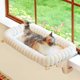 thumbnail image 1 of Zakkart SnugCloud Cat Perch para alféizar, madera natural, 1 of 3