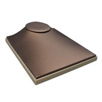 Magideal - Soporte De Exhibición De Collares, Estante De Soporte De Busto, Organizador De Soporte De Exhibición De Collares Para La Decoración De La Mesa Del , Aureato Marrón Claro