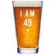 thumbnail image 1 of Vaso de cerveza Gelid 49 + One Dedo Medio para 50 cumpleaños, 400 ml, 1 of 8