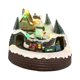 thumbnail image 4 of Escena De Navidad Casa De Pueblo Edificio Giratorio Para Dormitorio Interior Adorno Mu?eco De Nieve, 4 of 5