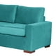 thumbnail image 2 of Sofa Cama Livorno 2pl Tela Velvet Turquesa, 2 of 3