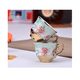 thumbnail image 4 of Set Juego De Tazas Y Platos De 12 Piezas Porcelana Fina Verde, 4 of 4