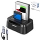thumbnail image 1 of Estación de acoplamiento BENFEI USB‑C de doble bahía con clonación offline 5 Gbps UASP, 1 of 9