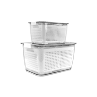 Genérico - Pack Organizador Refrigerador M + L