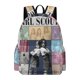 thumbnail image 1 of Girl Scout-theme Backpack, Campus style schoolbag Bookbag with Adjustable Shoulder Straps And Large Zip Compartment, Unisex Travel Bags.42x30x15cm, 1 of 6