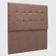thumbnail image 2 of Respaldo Cama Max Tela 2 Plaza Chocolate, 2 of 2