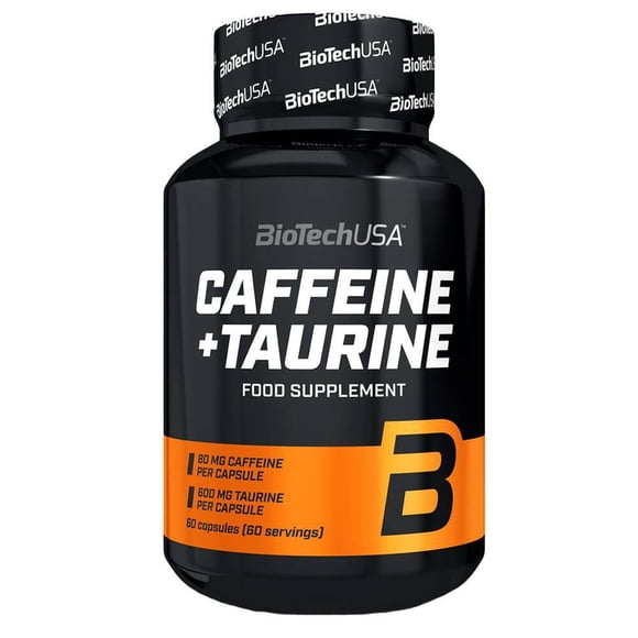 Cafeina + Taurina 60 cápsulas