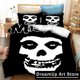 thumbnail image 1 of Fashion Band Misfits Bedding Set Boys Girls Duvet Cover Pillowcase Bed Adult Bedroom, 1 of 5