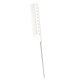 thumbnail image 1 of Highlight Comb Hair Salon Dye Comb Peluquería Antiestática Tail Comb White, 1 of 5