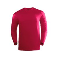 Snix - Polera Fit Infantil Primera Capa Para Futbol Manga Larga Fucsia Talla 14