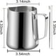 thumbnail image 2 of Jarra De Espuma De Leche De Acero Inoxidable 304 20oz/ 600ml, 2 of 6