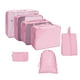 thumbnail image 3 of 7 Bolsas Organizadoras De Viaje De Nailon Impermeables, Bolsas De Almacenamiento De Ropa, Rosa Ligera, 3 of 5