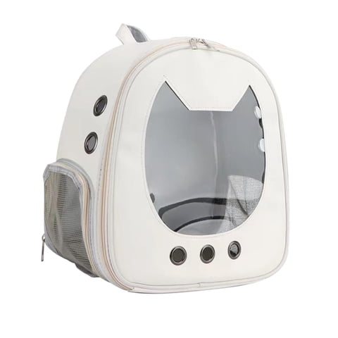 Magideal - Bolsa Tote Suave Y Transpirable De Hasta 11 Lb Jaula De Transporte Para Mascotas Para Viajar, Perros, , Caminar, , Blanco