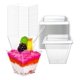 thumbnail image 1 of 10 Vasos Para Postres Set De Vasos Shot Postres C/tapa 220ml Transparente, 1 of 3