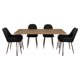 thumbnail image 5 of Juego De Comedor 4 Sillas Miel - Negro, 5 of 8