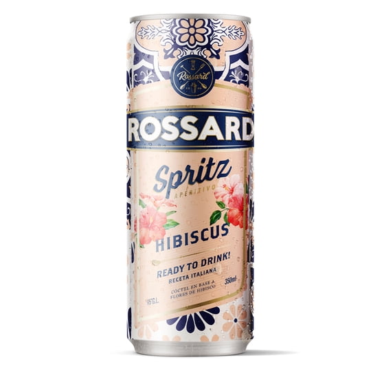 Cóctel Spritz Hibiscus Lata 350 ml Rossard