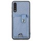 thumbnail image 2 of Funda Billetera Tejida para Samsung Galaxy A50 con Soporte y Tarjetero Azul, 2 of 4
