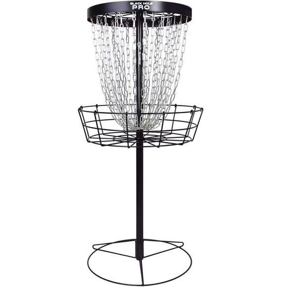 Canasta de Disc Golf MVP Disc Sports Black Hole Pro con 24 Cadenas