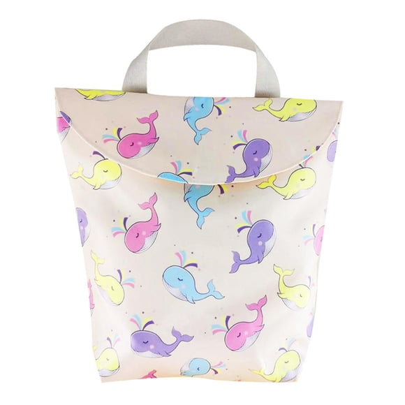 Bolsa De Pa?ales Para Bebés Organizador De Juguetes Bolsa De Almacenamiento De Momias Bolsa De Pa?ales Para Colgar L Ballena