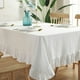 thumbnail image 1 of Mantel Rectangular Blanco Lino, 1 of 6